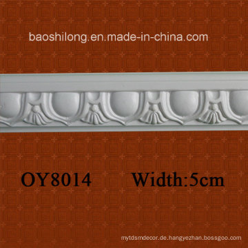 Langlebige PU Plain Art Deco Cornices